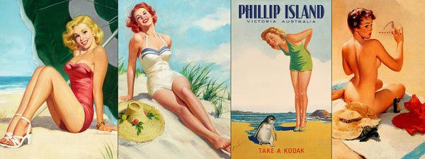 Pin-Up Plage