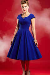 Robe Pin-Up Bleue – Mavis
