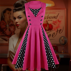 Robe Pin-Up Rose Rockabilly – Queenie