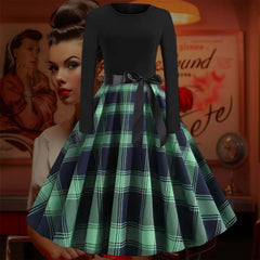 Robe Pin-Up Vichy Fifties – Saloma