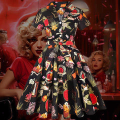 Robe Pin-Up Amor Calor – Kitty