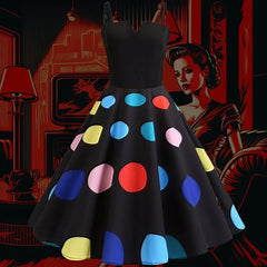 Robe Pin-Up Année 80 – Lavinia