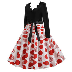 Robe À Pois Année 60