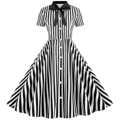 Robe Chemisier Rétro