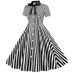 Robe Vintage Rayée