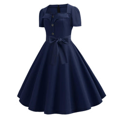 Robe Pin Up Bleu