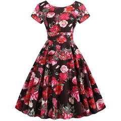 Robe Rockabilly Courte