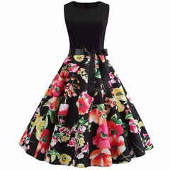 Robe Fleurie Style Vintage