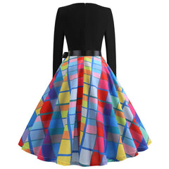 Robe Pin Up Multicolore