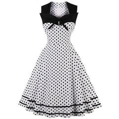 Robe Pin Up Grande Taille Petit Pois