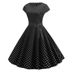 Robe Pin Up Noire Et Blanche