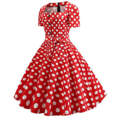 Robe Pin Up Rétro 50's Rockabilly