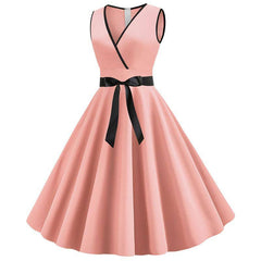 Robe Pin Up Rose Pale