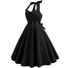 Robe Noire Vintage Pas Cher