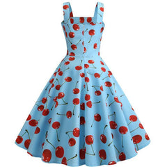 Robe Rockabilly Cerise