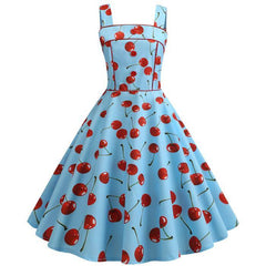 Robe Vintage Avec Des Cerises