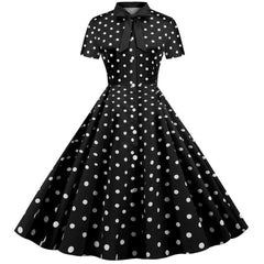 Robe Rétro Noire