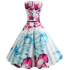 Robe Retro Fleurs