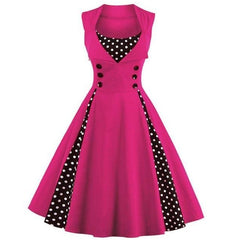 Robe Rétro Rose