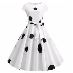 Robe à Pois Rockabilly