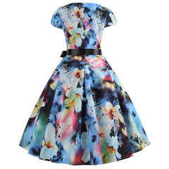 Robe Retro Fleurs