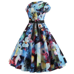 Robe Retro Chic Femme