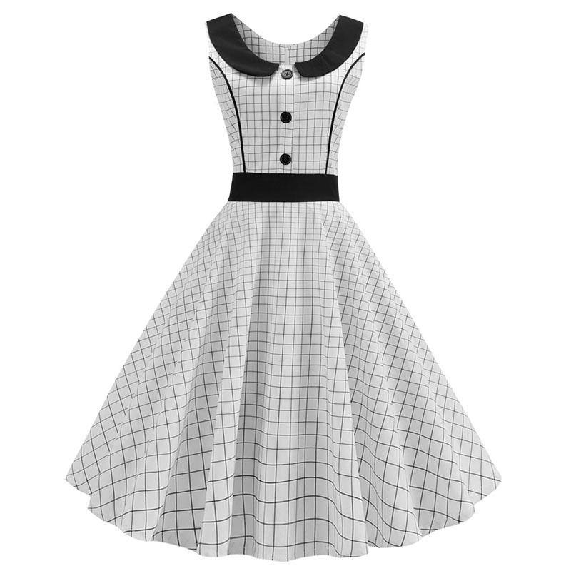 Robe Vintage Col Claudine