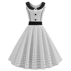 Robe Vintage Col Claudine