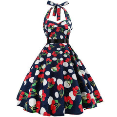 Robe Rockabilly Cerise