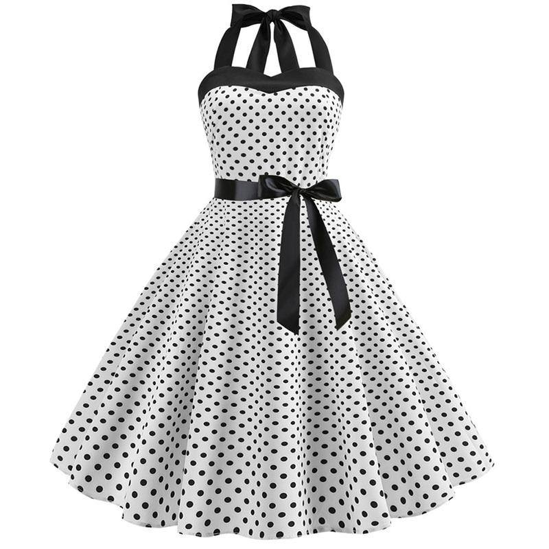 Robe à Pois Pin Up