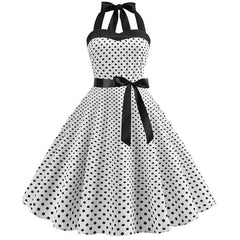 Robe à Pois Pin Up