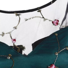 Robe Pin-up Dentelle Semi-Transparente – Bonnie