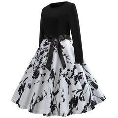 Robe Pin Up Manches Longues