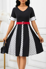 Robe Pin-Up Bicolore