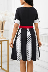 Robe Pin-Up Bicolore