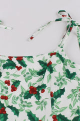 Robe Pin-Up Houx de Noel - Holly