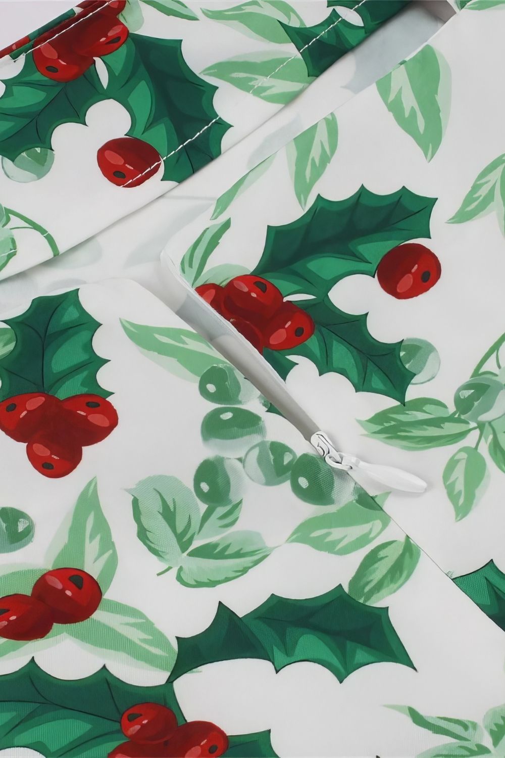 Robe Pin-Up Houx de Noel - Holly