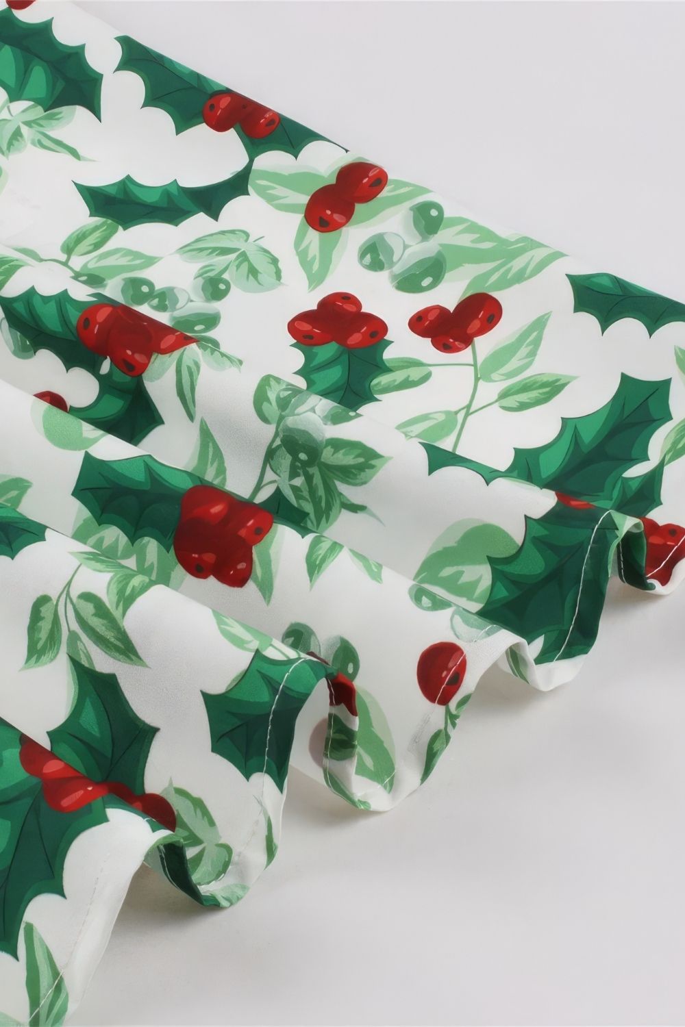 Robe Pin-Up Houx de Noel - Holly