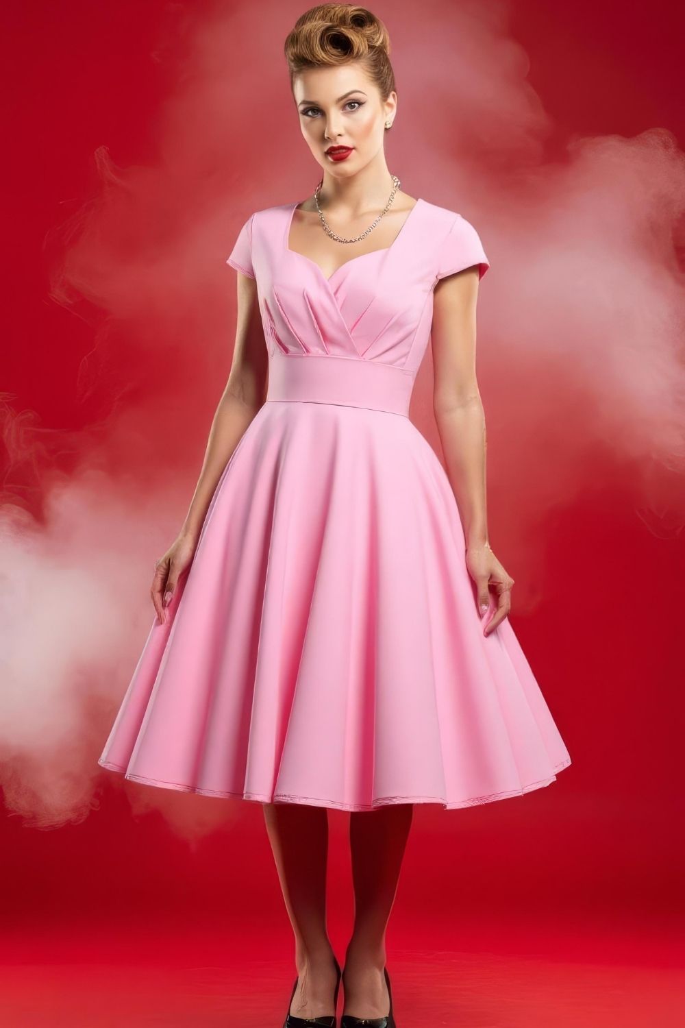Robe Pin-Up Rose – Olivine