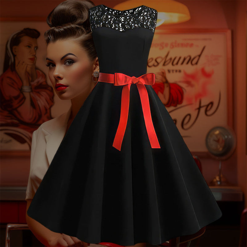 Robe Pin-Up <br> Noire Intense