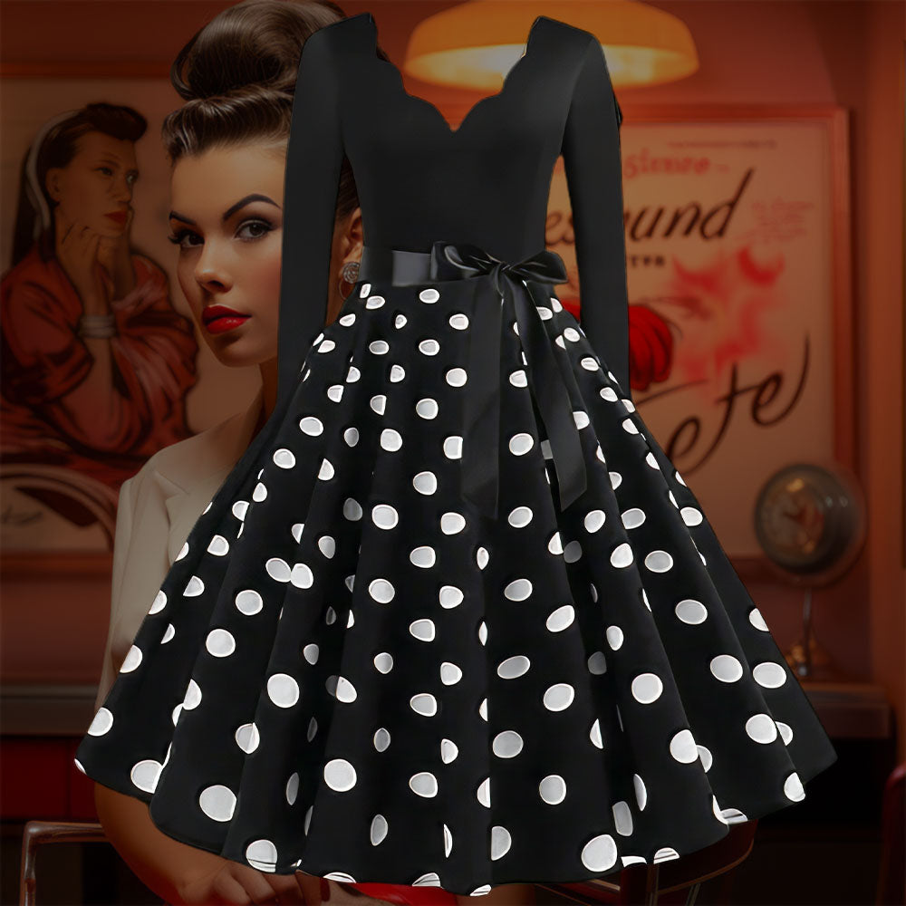 Rockabilly Robe Grande Taille Vintage Robe Rockabilly Grande