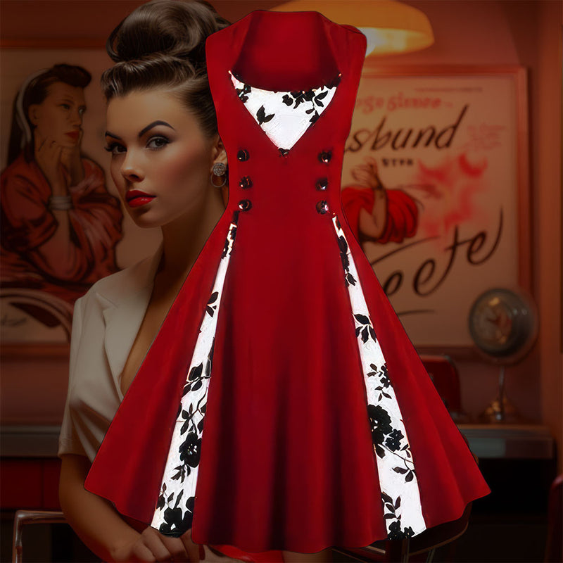 Robe Pin-Up <br> Rouge / Blanche / Noire