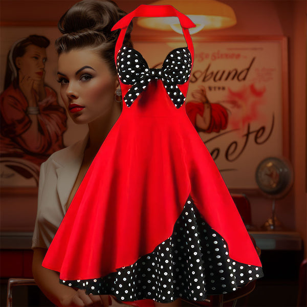 Robe Pin Up Annees 50 Rockabilly Vintage Belsira Bella Robe Pin Up