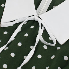 Robe Vintage Vert Foncé