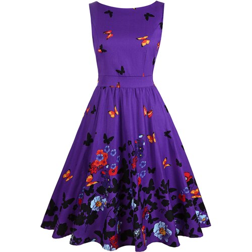 Robe Pin-Up Violette