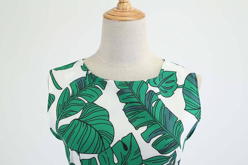 Robe Vintage Verte