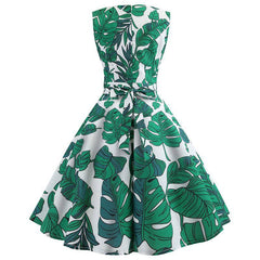 Robe Pin Up Verte