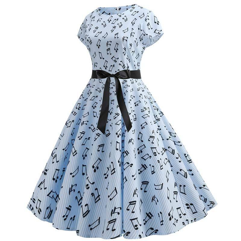 Robe Vintage Turquoise