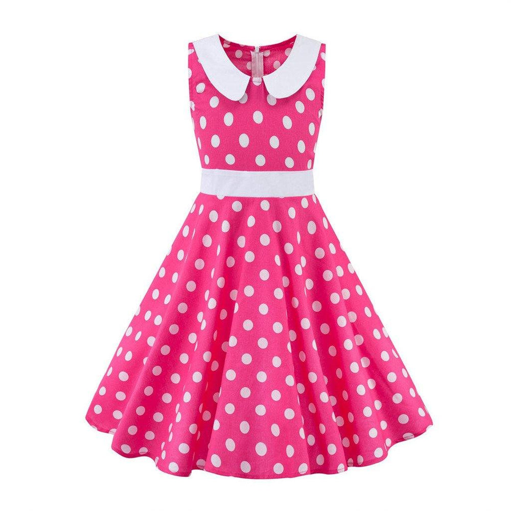 Robe année 50 enfant sale