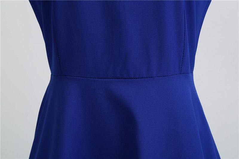Robe Pin Up Bleu Marine